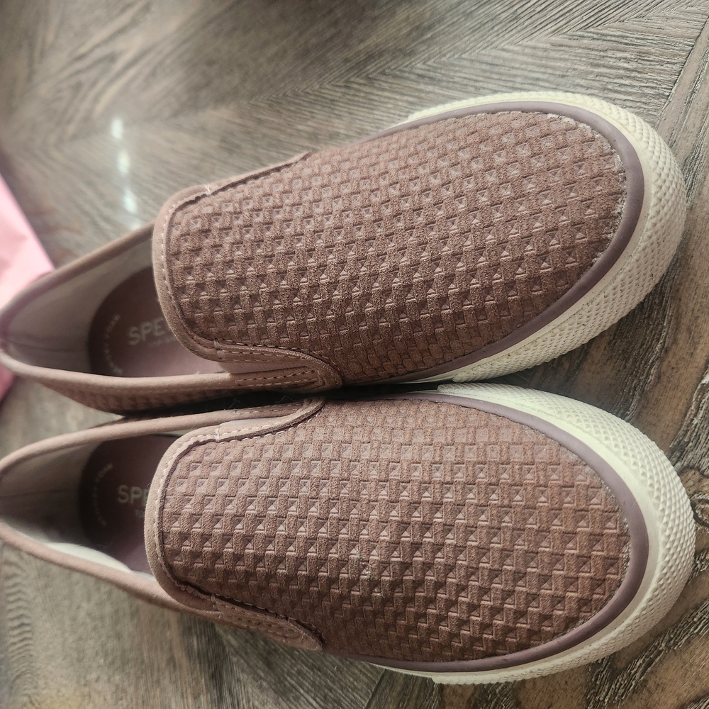 Sperry Women's Slip-On Sneakers in Mauve